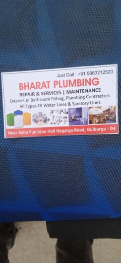 Bharat plumbing services | Best Plumber in kalaburagi, Karnataka