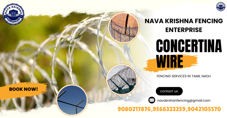 Nava Krishna fencing  TOP FENCING CONTRACTORS IN TAMIL NADU | NAVA KIRSHNA FENCING