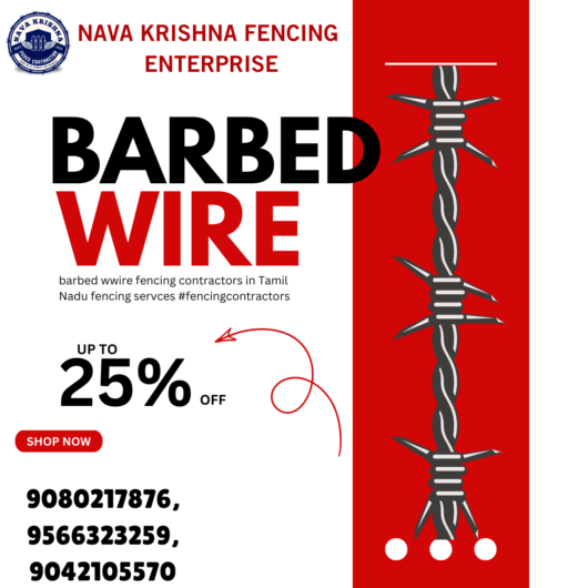 Nava Krishna fencing  TOP FENCING CONTRACTORS IN TAMIL NADU | NAVA KIRSHNA FENCING