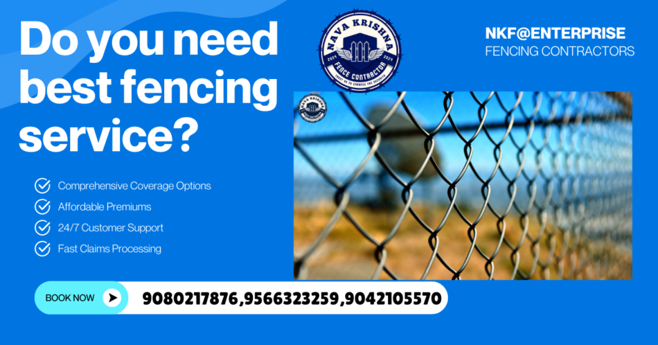 Nava Krishna fencing  TOP FENCING CONTRACTORS IN TAMIL NADU | NAVA KIRSHNA FENCING