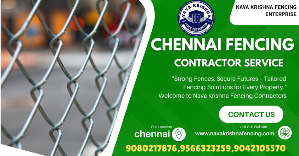 Nava Krishna fencing  TOP FENCING CONTRACTORS IN TAMIL NADU | NAVA KIRSHNA FENCING