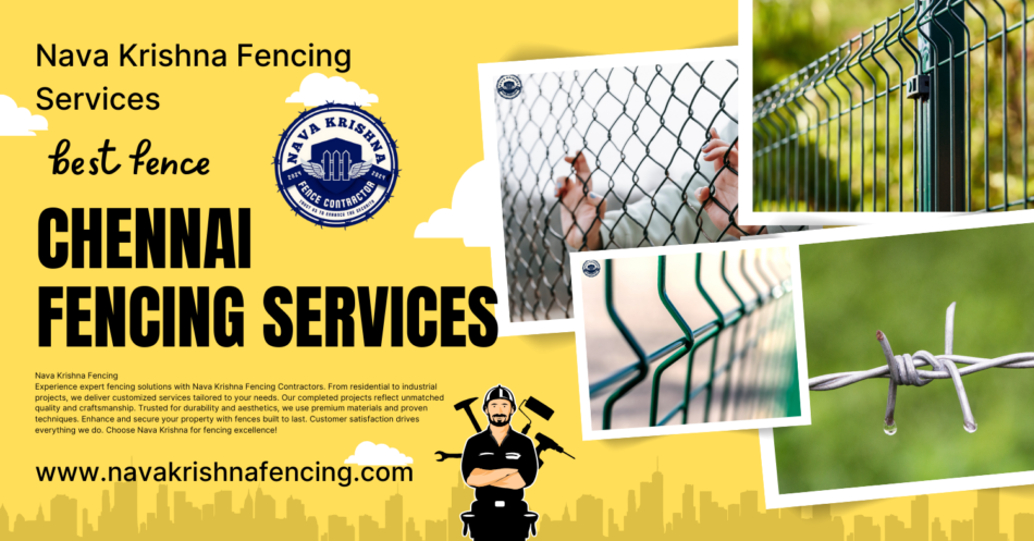 Fencing contracators in chennai | Nava krishna fencing